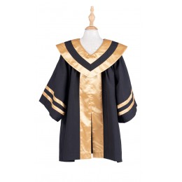 訂製小學畢業袍 禮服袍 荃灣公立何傳耀紀念小學畢業袍 金色披肩畢業袍  金色單邊色帶  香港小學畢業袍  DA604 訂製小學畢業袍 禮服袍 荃灣公立何傳耀紀念小學畢業袍 金色披肩畢業袍  金色單邊色帶  香港小學畢業袍  DA604